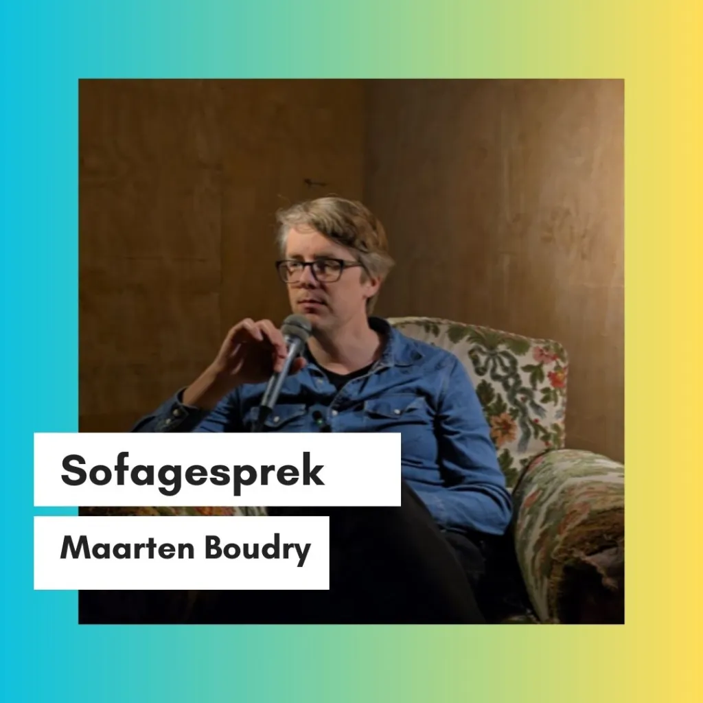 Sofagesprek met Maarten Boudry