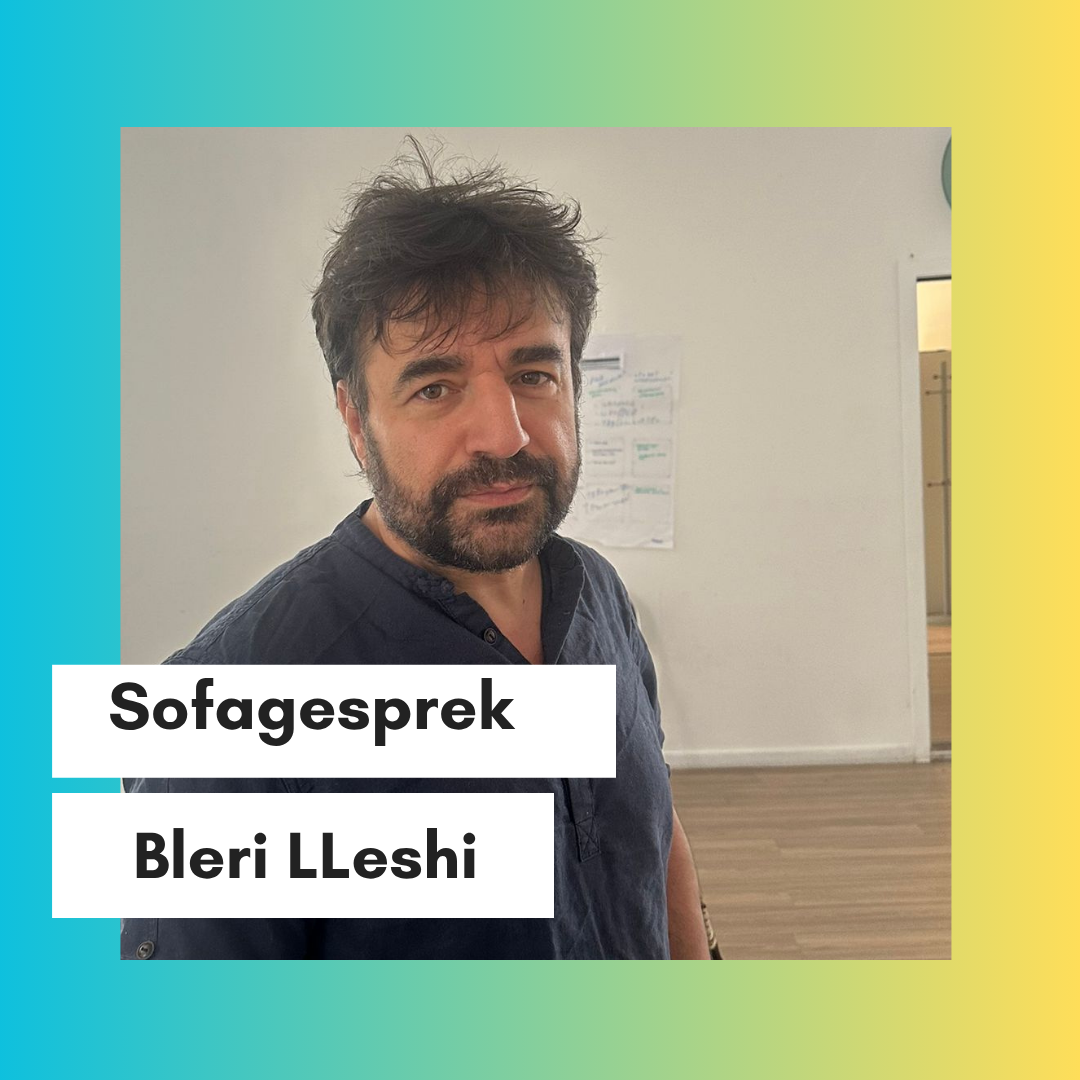 Sofagesprek met Bleri Lleshi